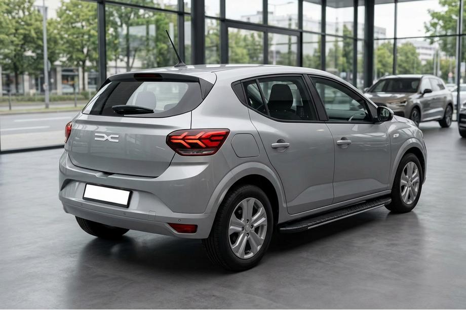 Dacia Sandero 2021- Trittbretter Bosphorus Grey (2 Stk., Aluminium) Image