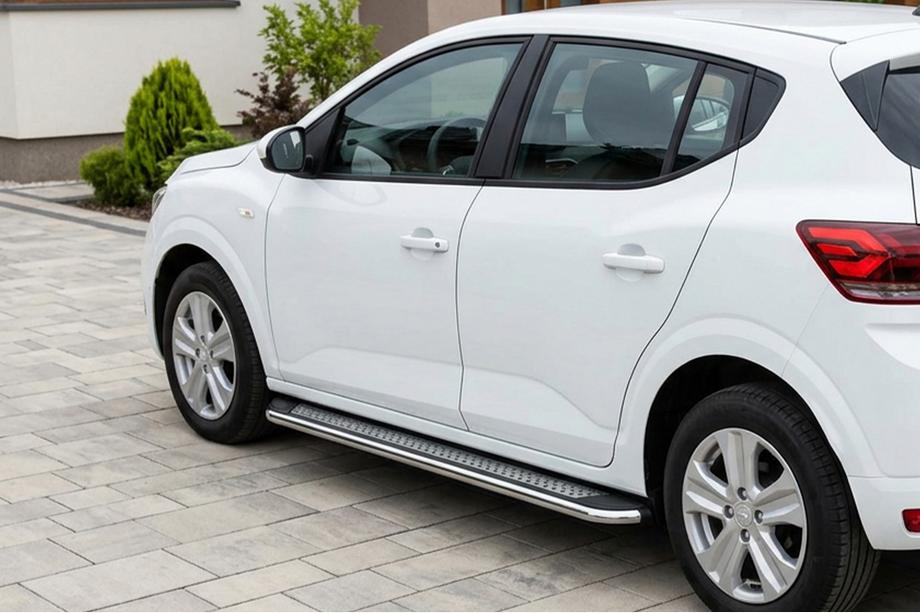 Dacia Sandero 2021- Trittbretter Maydos V2 (2 Stk., Aluminium) Image