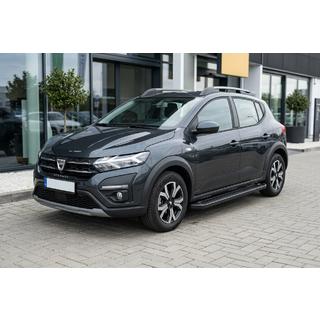 Trittbretter Allmond Black (2 Stk., Aluminium) Dacia Sandero 2021- Foto 1