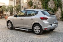 Dacia Sandero 2021- Seitenschweller Vision New Grey (2 Stk., Aluminium) Foto 1