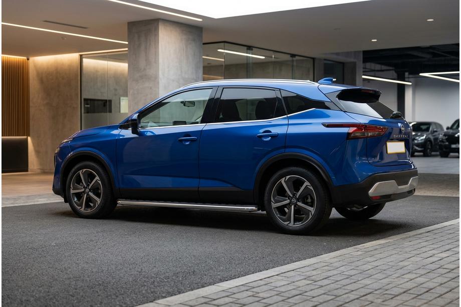 Nissan Qashqai 2021- Seitenschweller Maydos V1 (2 Stk., Aluminium) Image