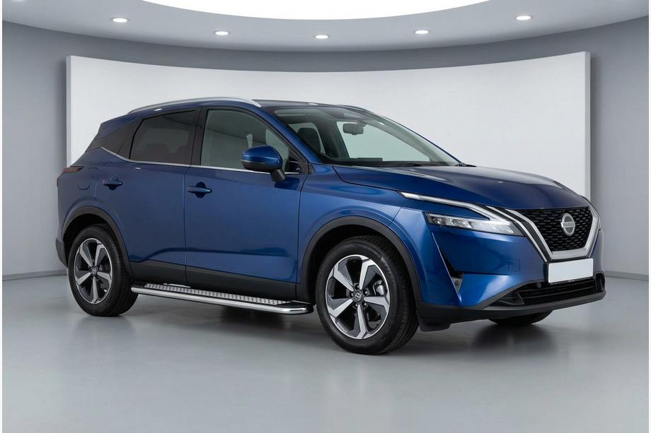Nissan Qashqai 2021- Trittbretter Maydos V2 (2 Stk., Aluminium) Image