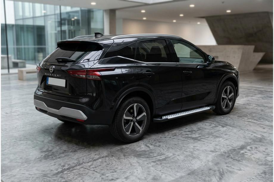 Nissan Qashqai 2021- Trittbretter Allmond Grey (2 Stk., Aluminium) Image
