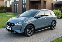 Nissan Qashqai 2021- Seitenschweller BlackLine (2 Stk., Aluminium) Foto 1