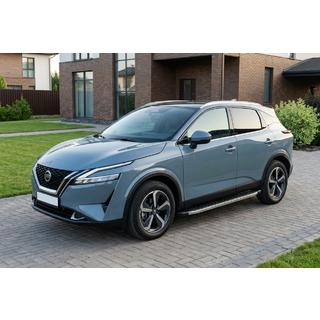 Seitenschweller BlackLine (2 Stk., Aluminium) Nissan Qashqai 2021- Foto 1