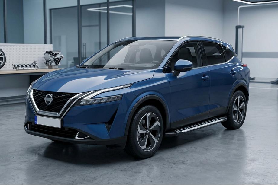 Nissan Qashqai 2021- Seitenschweller Sunrise (2 Stk., Aluminium) Image