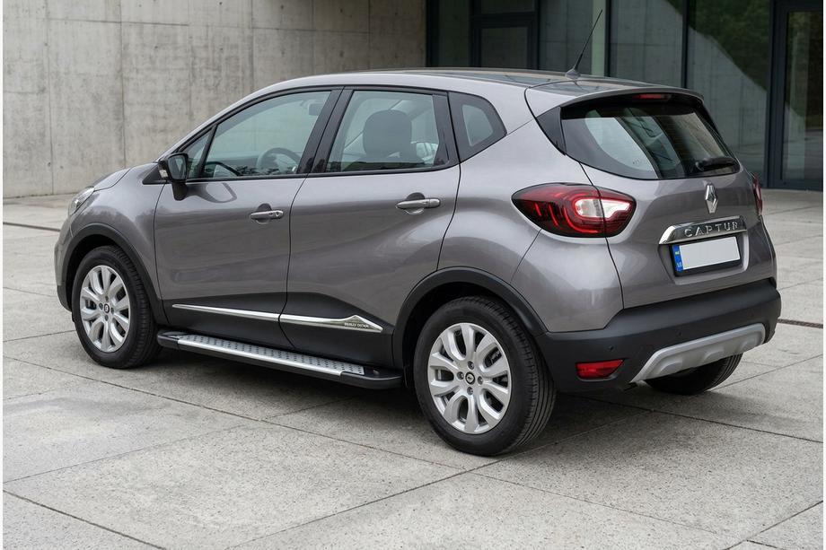 Renault Captur 2019- Trittbretter Allmond Grey (2 Stk., Aluminium) Image