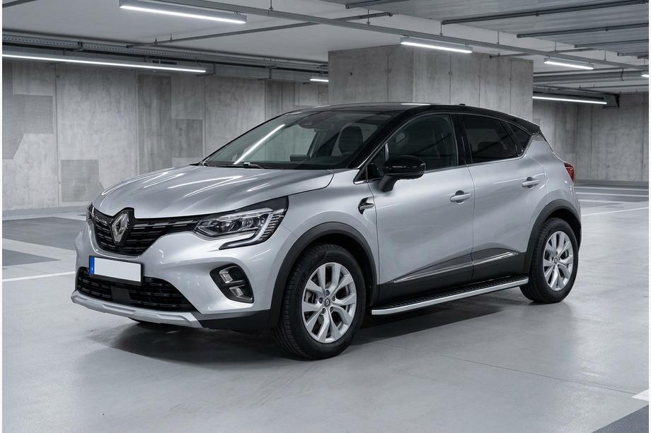 Renault Captur 2019- Seitenschweller Tayga Grey (2 Stk., Aluminium) Image