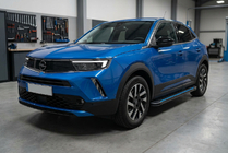 Opel Mokka 2021- Seitenschweller Maya Blue (2 Stk., Aluminium) Foto 1