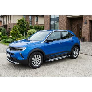 Trittbretter Rainbow (2 Stk., Aluminium) Opel Mokka 2021- Foto 1