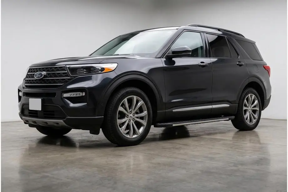 Ford Explorer 2019- Trittbretter Bosphorus Grey (2 Stk., Aluminium) Image