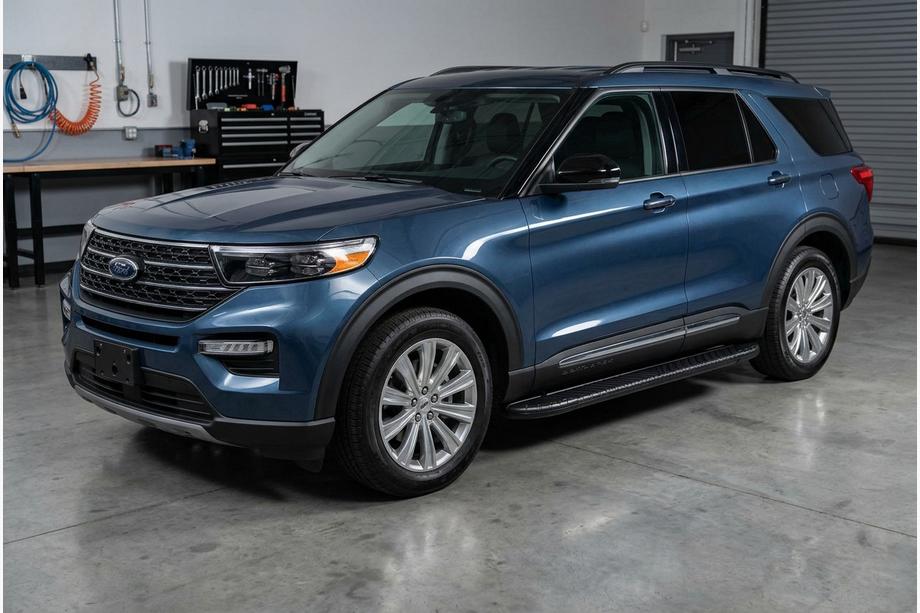Ford Explorer 2019- Seitenschweller Bosphorus Black (2 Stk., Aluminium) Image