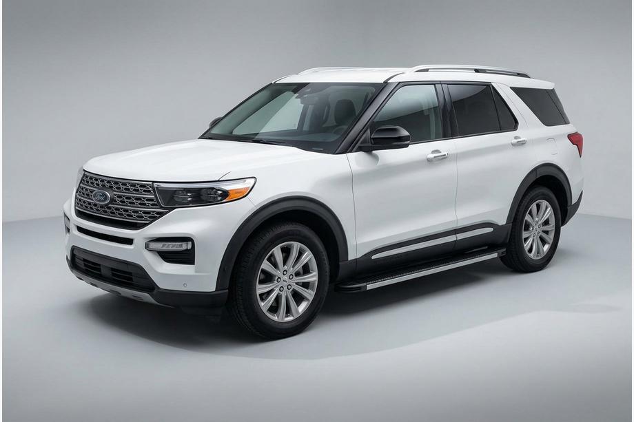 Ford Explorer 2019- Seitenschweller Maya V1 (2 Stk., Aluminium) Image