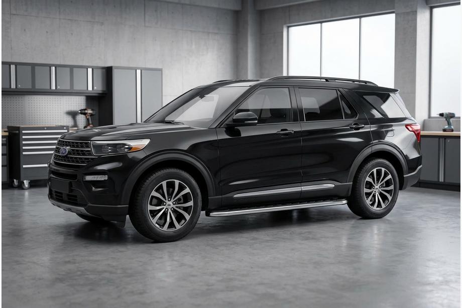 Ford Explorer 2019- Seitenschweller Maydos V1 (2 Stk., Aluminium) Image