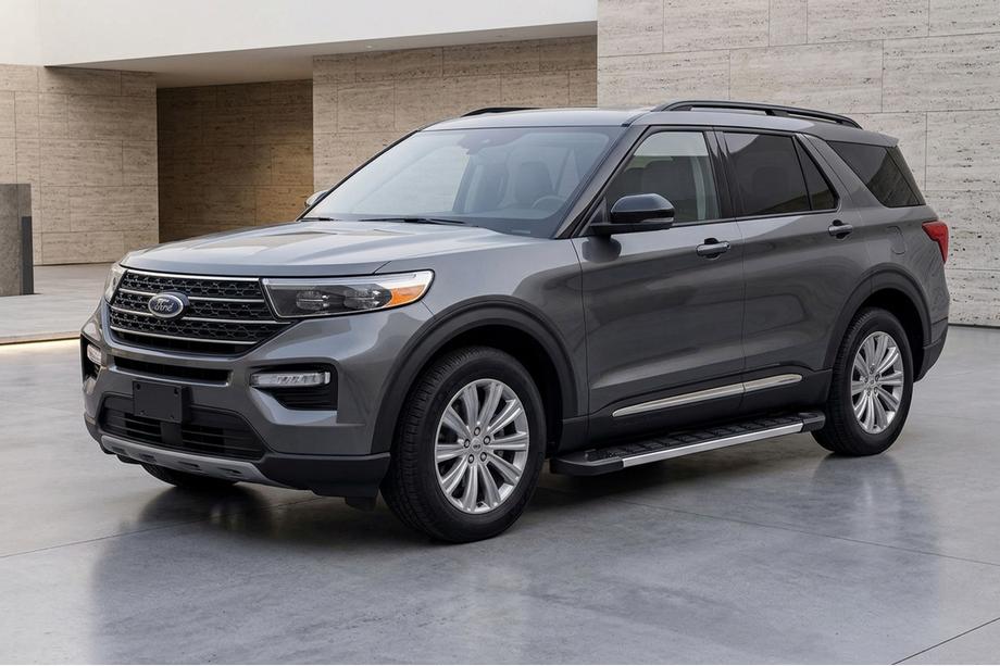 Ford Explorer 2019- Seitenschweller RedLine (2 Stk., Aluminium) Image