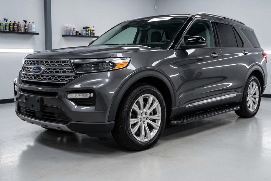 Ford Explorer 2019- Seitenschweller Tayga Black (2 Stk., Aluminium) Image