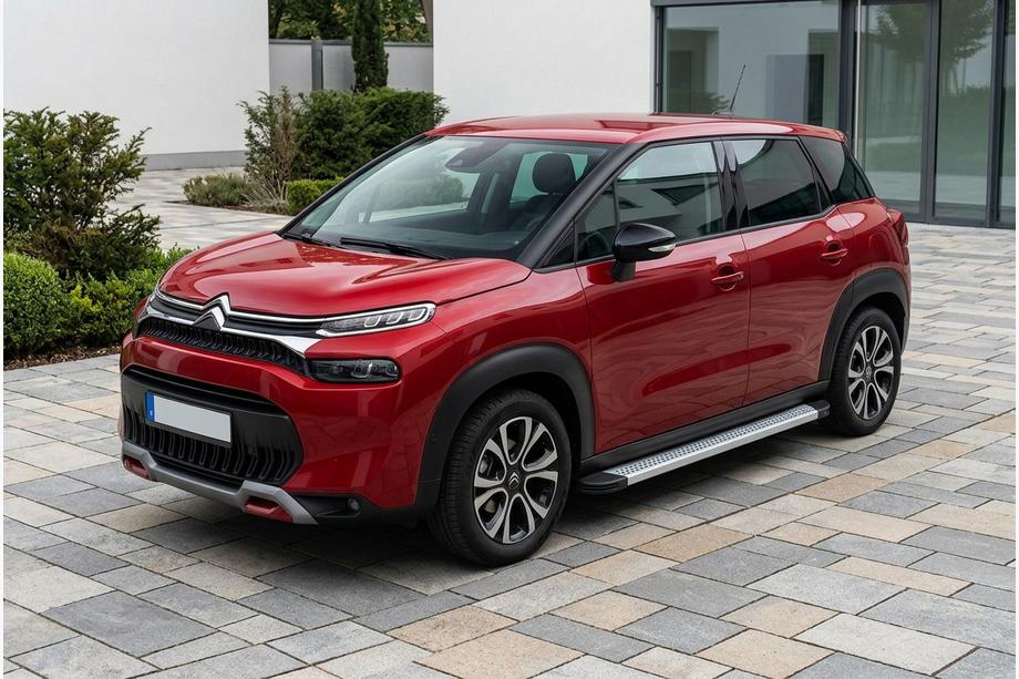 Citroen C-3 Aircross 2017-2024 Seitenschweller Maya V2 (2 Stk., Aluminium) Image