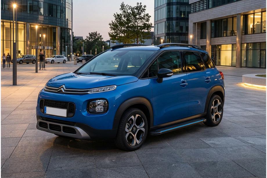 Citroen C-3 Aircross 2017-2024 Seitenschweller Maya Blue (2 Stk., Aluminium) Image