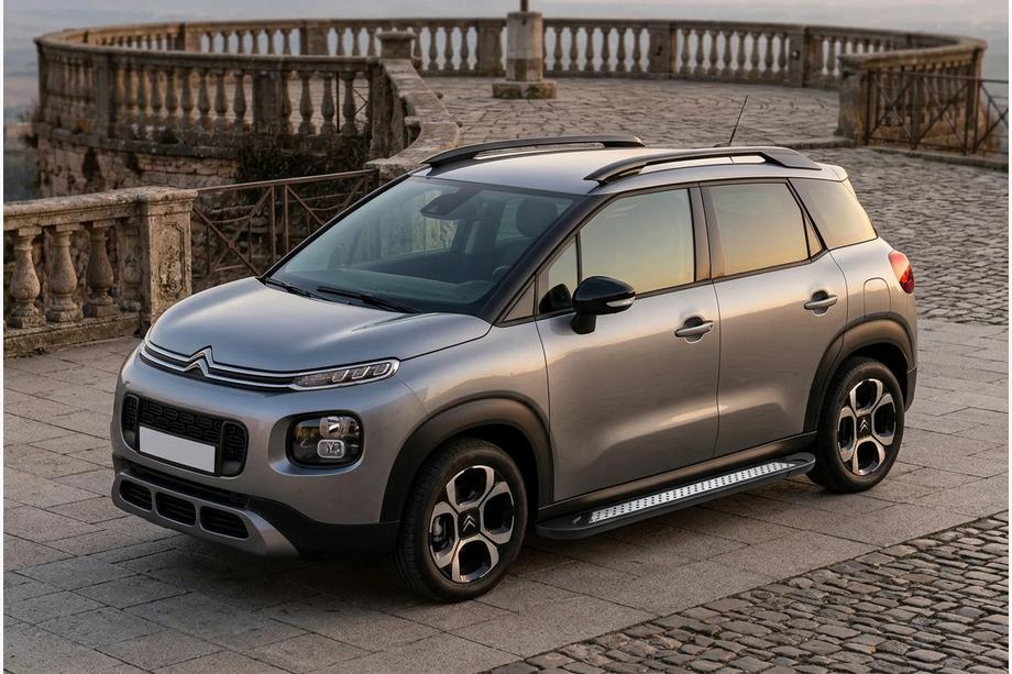 Citroen C-3 Aircross 2017-2024 Seitenschweller Vision New Black (2 Stk., Aluminium) Image