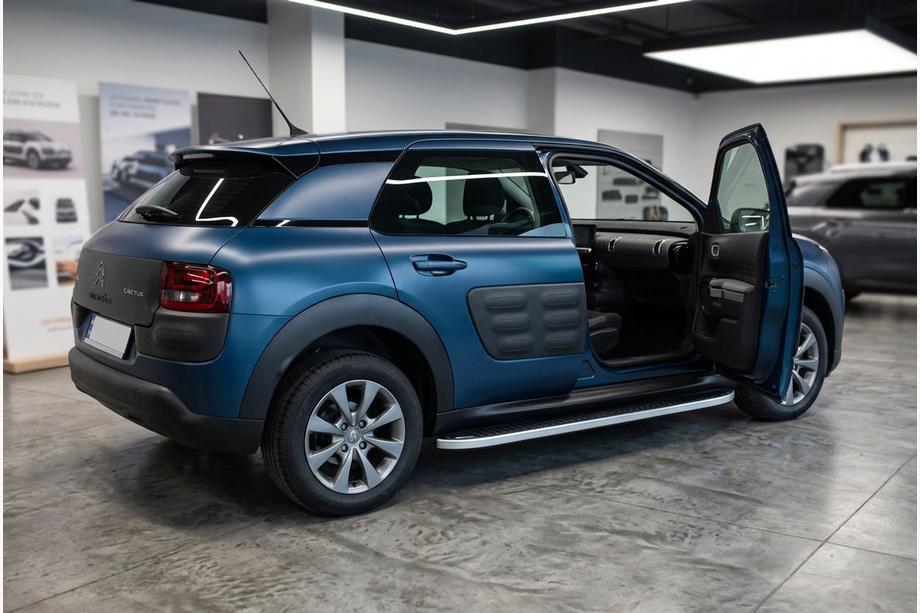 Citroen Cactus 2014-2020 Seitenschweller Tayga Grey (2 Stk., Aluminium) Image