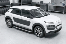 Citroen Cactus 2014-2020 Seitenschweller Fullmond (2 Stk., Aluminium) Foto 1