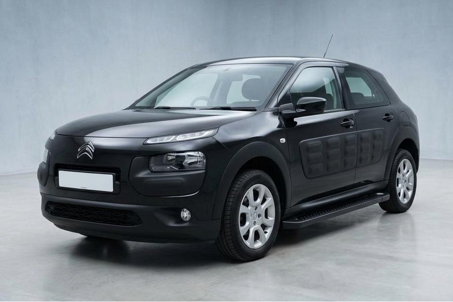 Citroen Cactus 2014-2020 Trittbretter Allmond Black (2 Stk., Aluminium) Image