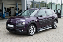 Citroen Cactus 2014-2020 Seitenschweller Mevsim Grey (2 Stk., Aluminium) Foto 1