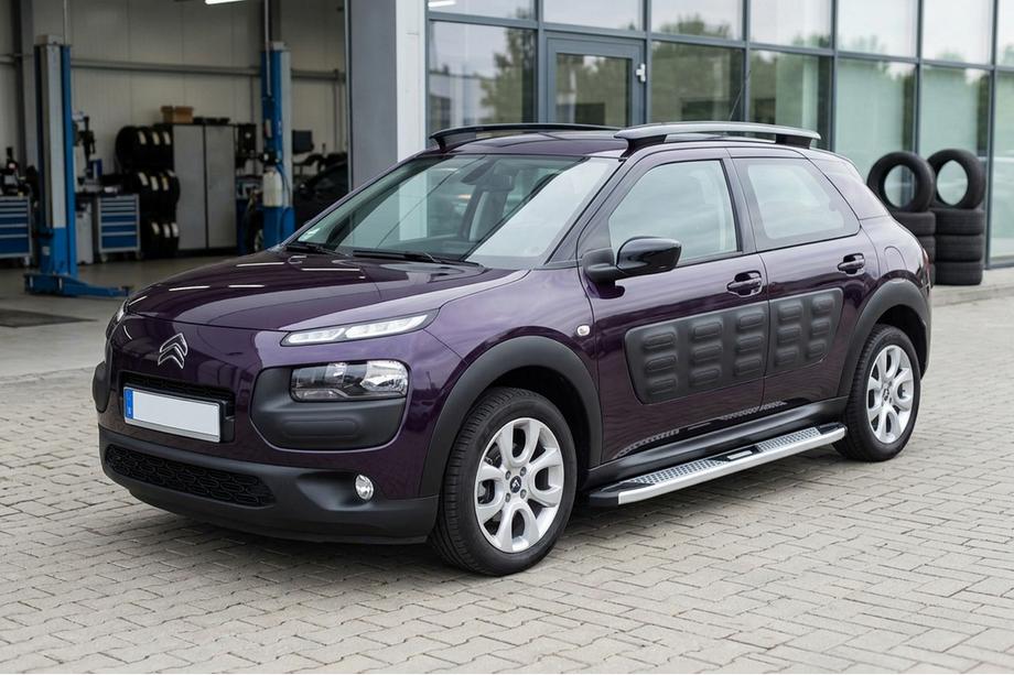 Citroen Cactus 2014-2020 Seitenschweller Mevsim Grey (2 Stk., Aluminium) Image