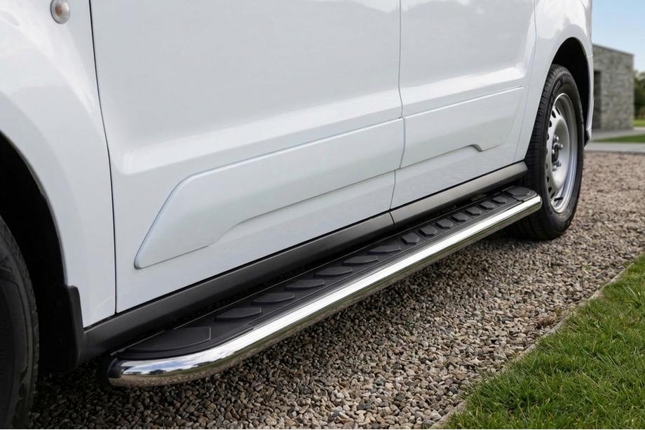 Volkswagen Caddy 2020- Trittbretter Maydos V1 (2 Stk., Aluminium & Edelstahl) Image