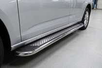 Volkswagen Caddy 2020- Seitenschweller Maydos V2 (2 Stk., Aluminium & Edelstahl) Foto 1