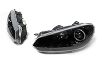 Volkswagen Golf 6 2008-2014 Frontscheinwerfer Black (2 Stk, LED) Foto 2