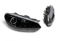 Volkswagen Golf 6 2008-2014 Frontscheinwerfer Black (2 Stk, LED) Foto 3