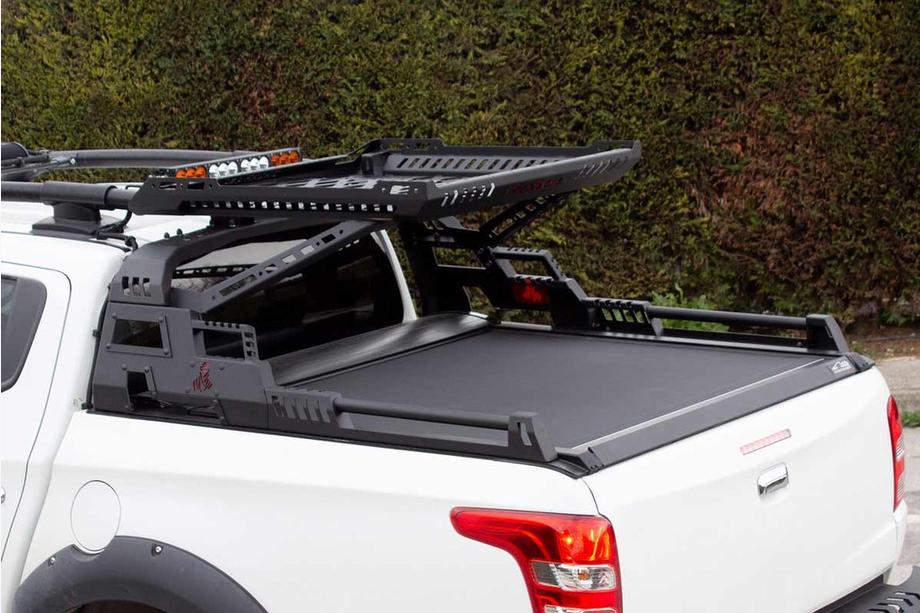 Toyota Hilux 2006-2015 Rollbar mit Korb Dakar (für Rollcover) Foto 1
