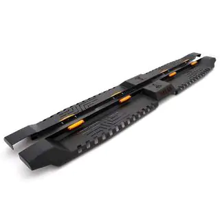 Seitenstufen Dakar V2 mit LED (2015-2019, 2 Stk, Metall) Foto 4