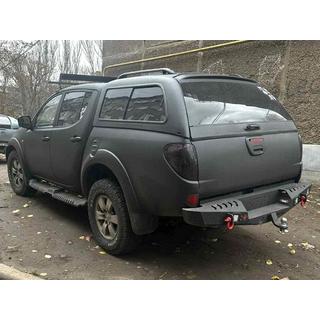 Seitenstufen Dakar V2 mit LED (2 Stk, Metall) Mitsubishi L200 2006-2015 Foto 3