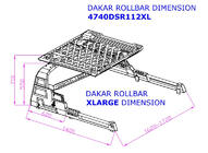 Mercedes X class 2017-2020 Rollbar mit Korb Dakar (für Rollcover) Foto 6