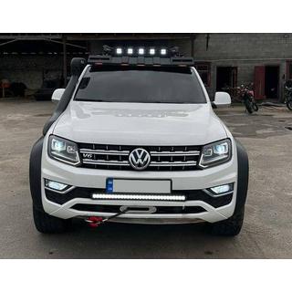 Frontscheibenblende unter Dachträger DAKAR (LED) Foto 1