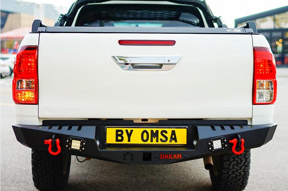 Mitsubishi L200 2006-2015 Verstärkte Heckstoßstange Dakar V1 (2010-2015) Foto 6