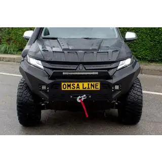 Frontstoßstange mit Unterfahrschutz Dakar (2019+) Mitsubishi L200 2015-2024 Foto 2
