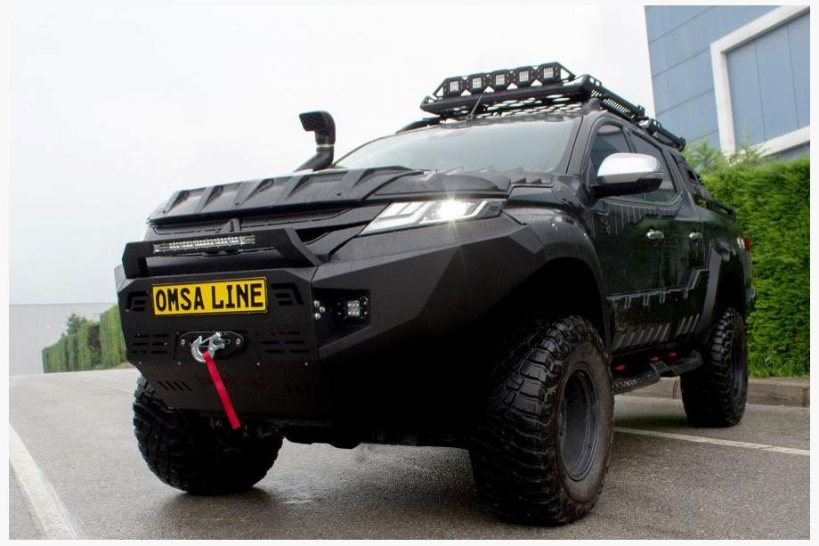 Mitsubishi L200 2015-2024 Frontstoßstange mit Unterfahrschutz Dakar (2019+) Foto 1