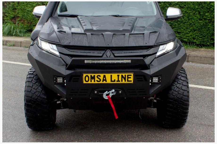 Mitsubishi L200 2015-2024 Frontstoßstange mit Unterfahrschutz Dakar (2019+) Foto 2