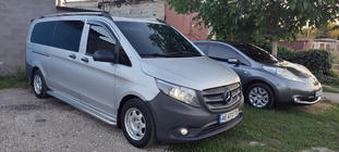 Mercedes Vito/V-class W447 2014- Windabweiser (2 Stk, DDU) Foto 2