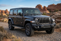 Jeep Wrangler 2018- Trittbretter Bosphorus Grey (2 Stk., Aluminium) Foto 1