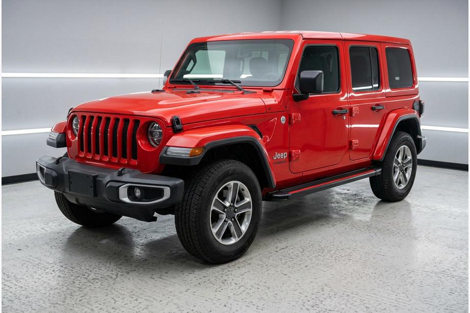 Jeep Wrangler 2018- Seitenschweller Maya Red (2 Stk., Aluminium) Image