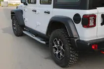 Jeep Wrangler 2018- Seitenschweller Mevsim Grey (2 Stk., Aluminium) Foto 1