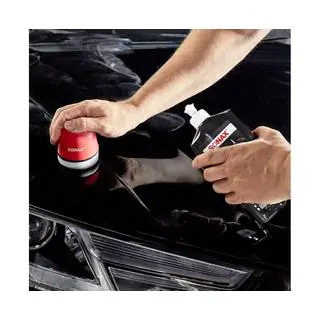 Sonax NanoPro Farbpolitur mit Wachs Schwarz 500ml Foto 3