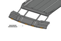 Volkswagen Amarok 2010-2022 Frontscheibenblende unter Dachträger DAKAR (LED) Foto 7