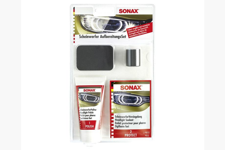 Sonax Set zur Politur von Kunststoffscheinwerfern Image