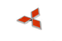 Mitsubishi Colt 1996-2004 Emblem 85mm (rot) Foto 2