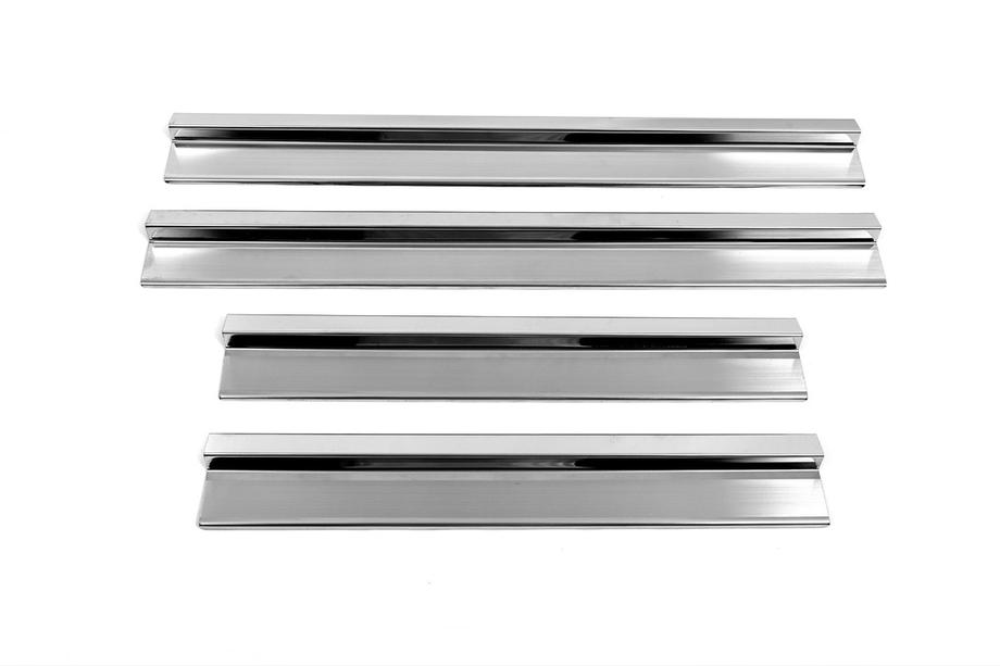 Mercedes E-class W124 1984–1997 Einstiegsleisten innen V2 (4 Stk, Edelstahl) Foto 2